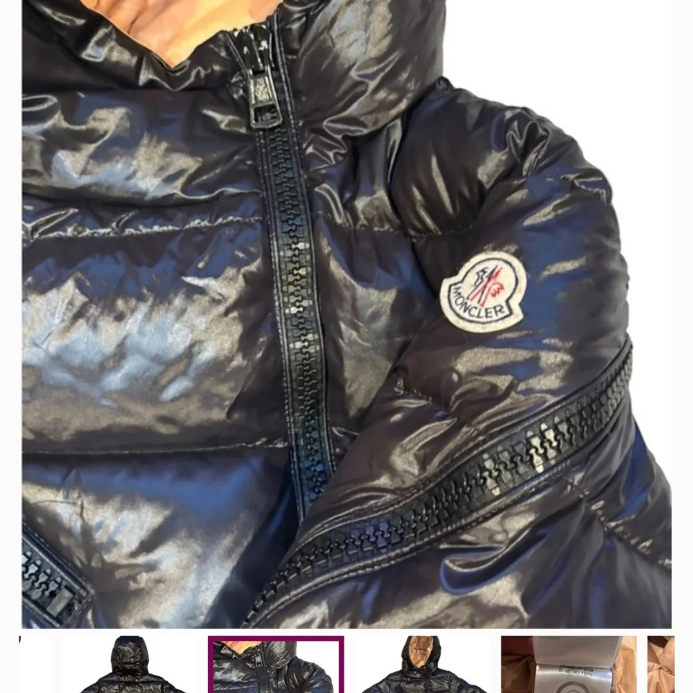Pristine Moncler Liriope Giubbotto Down Jacket Pink Interior - Picture 9 of 14